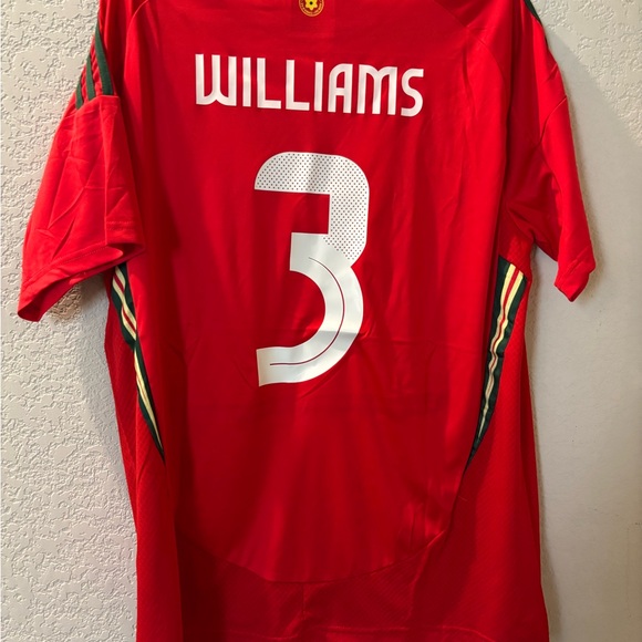 Neco Williams Wales Soccer Jersey - Picture 3 of 4